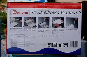 Buyor by-2088 Comb Binding Machine A3/A4