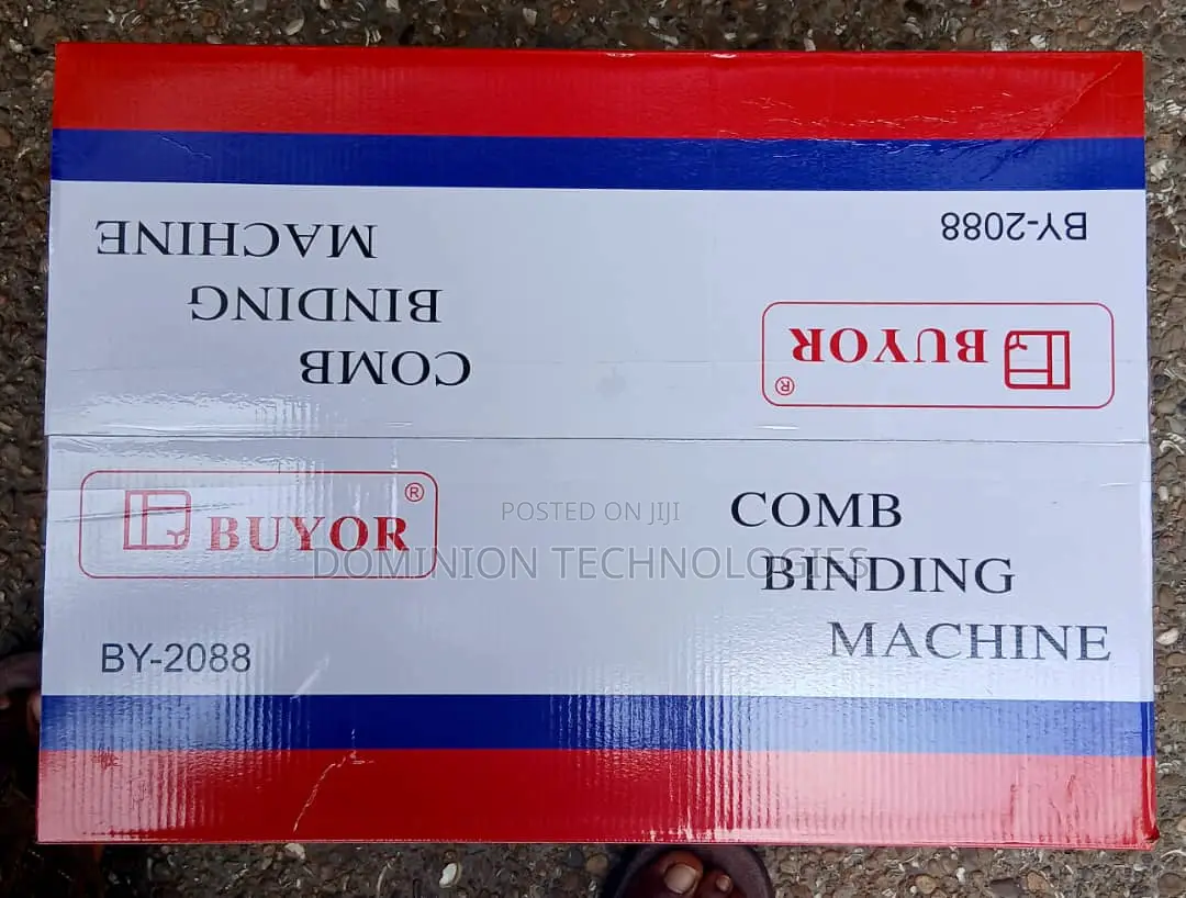 Buyor by-2088 Comb Binding Machine A3/A4