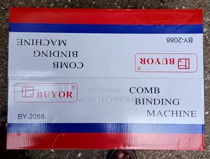 Buyor by-2088 Comb Binding Machine A3/A4