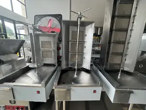 3 Burner Gas Shawarma Machine