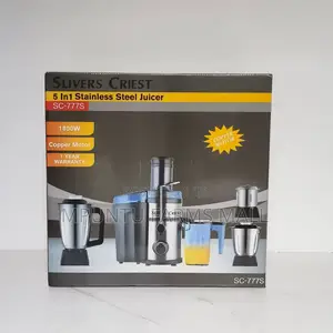 5 in 1 Stainless Steel Juicer