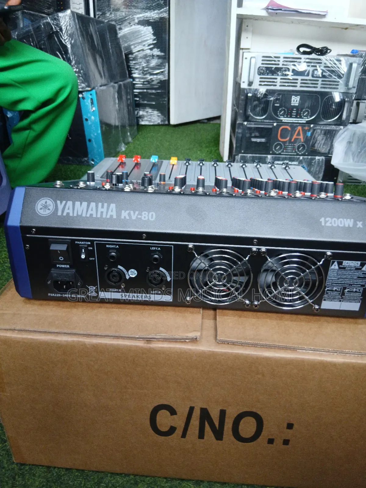 Yamaha Kv 8 Channels Mixer
