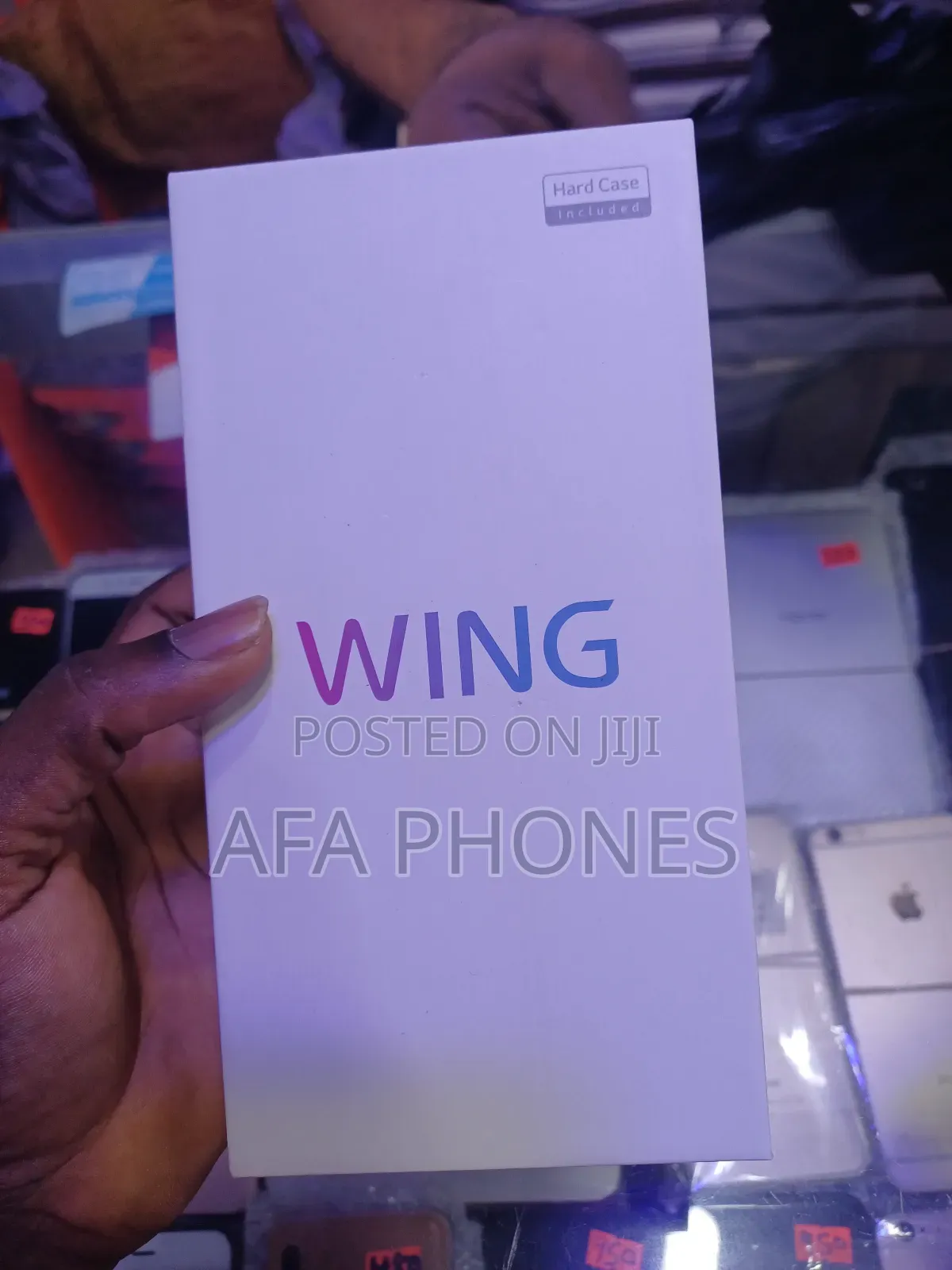 New LG Wing 5G 128 GB Black