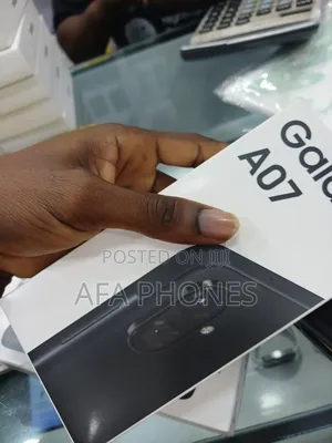 New Samsung Galaxy A07 4G 64 GB Black