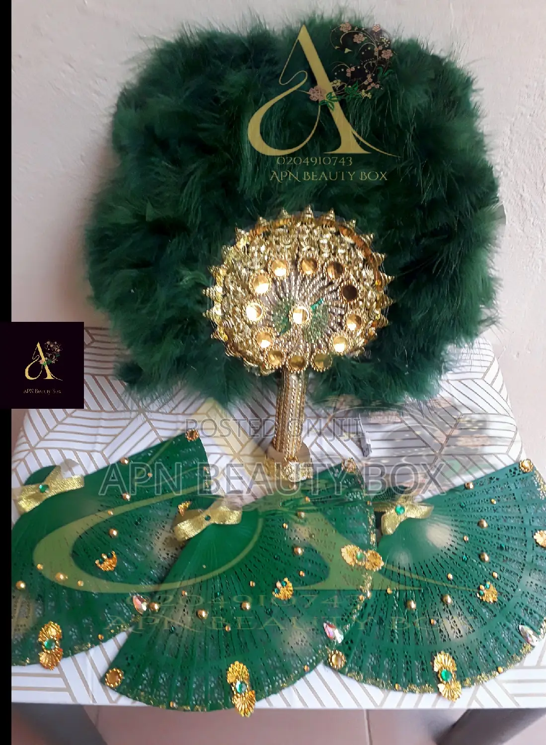 Bridal Fan Combo