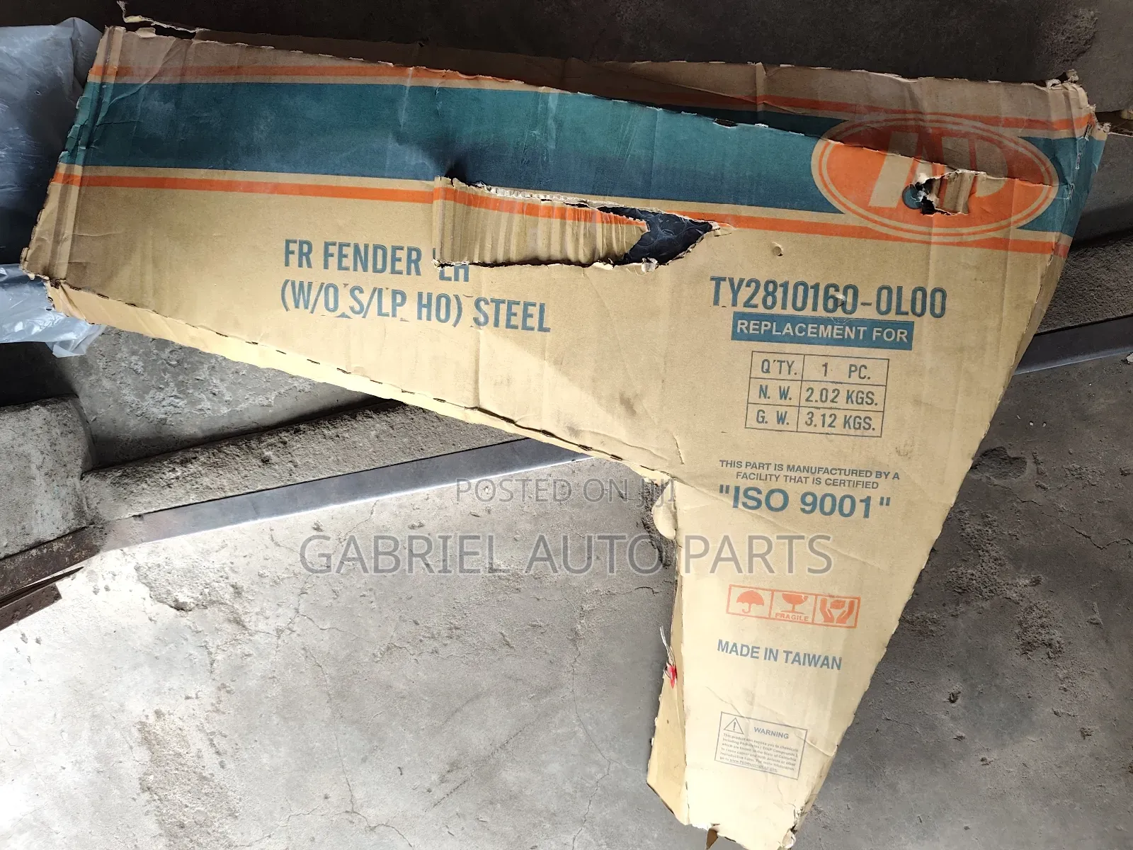 Corolla Fender 2009,2010,2011,2012,2013