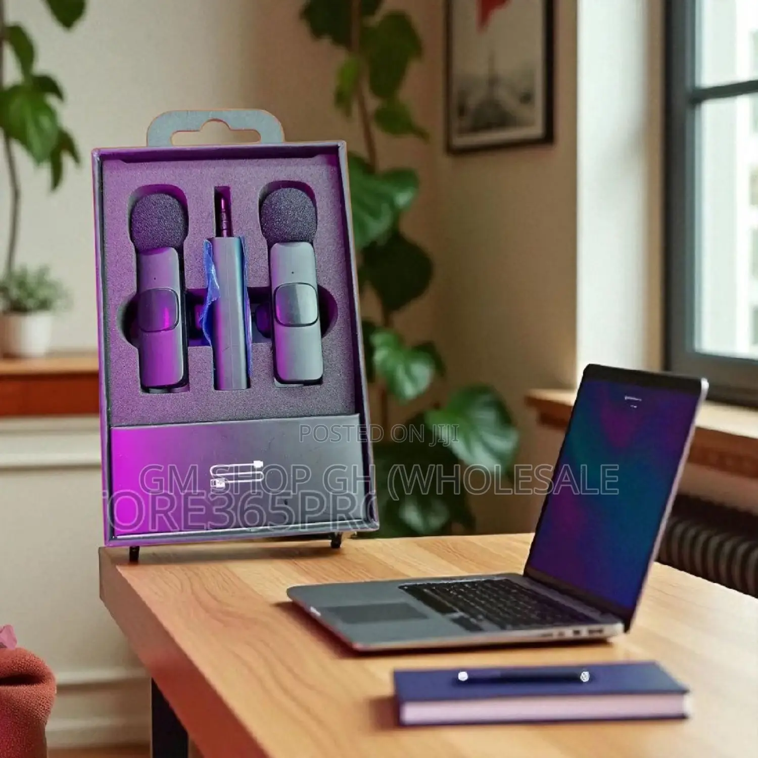Long Battery Life 2 in 1 Wireless Microphone (677567)