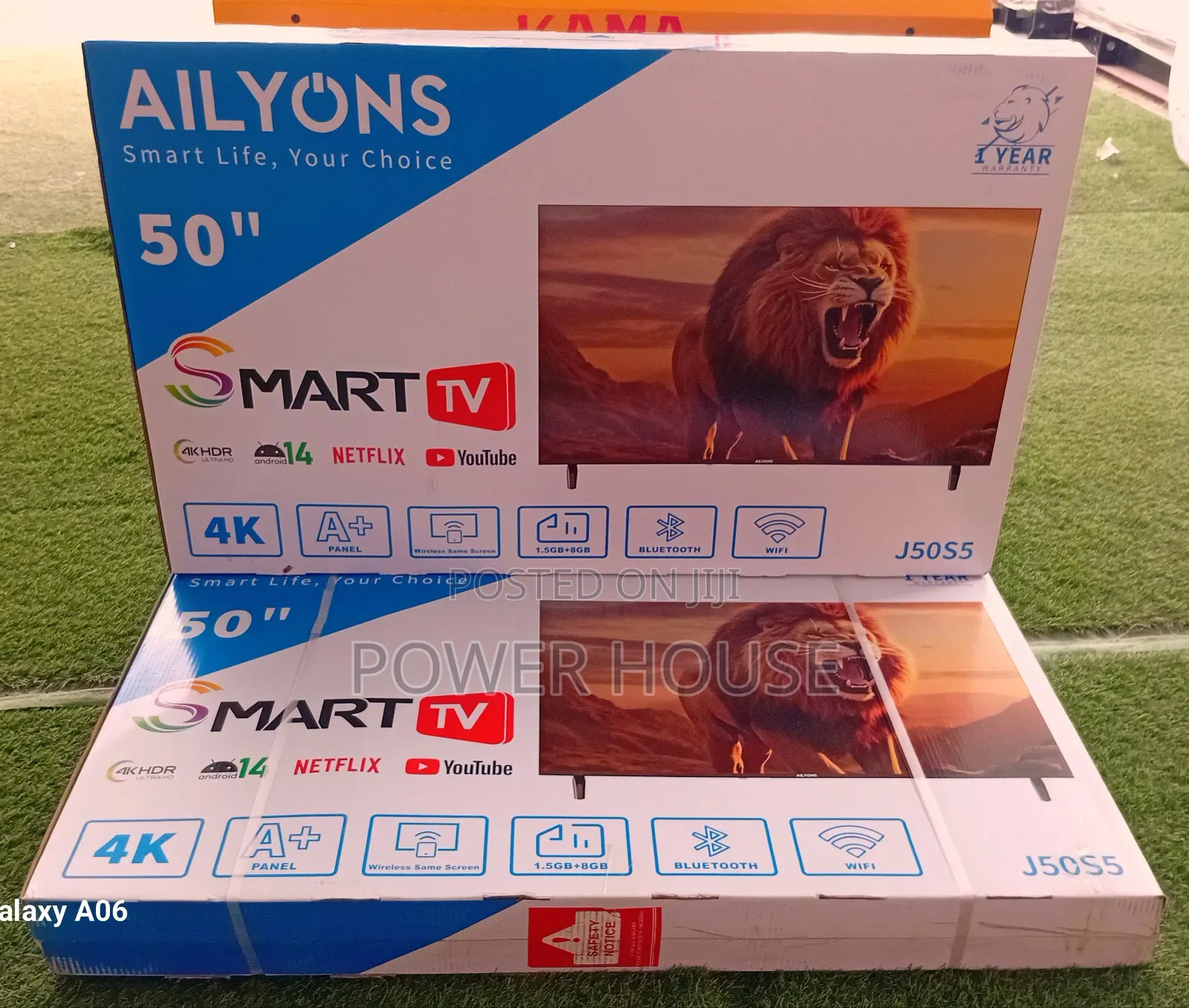 Bluetooth Ready Smart Ailyons 50inches Tv Cool