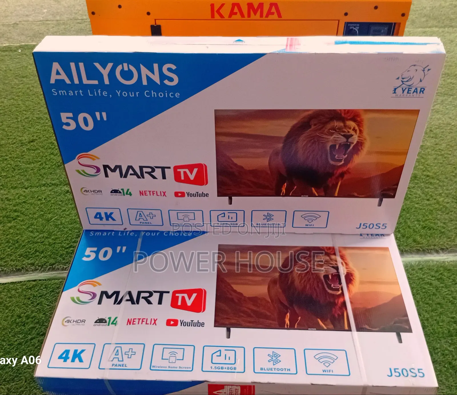 Bluetooth Ready Smart Ailyons 50inches Tv Cool