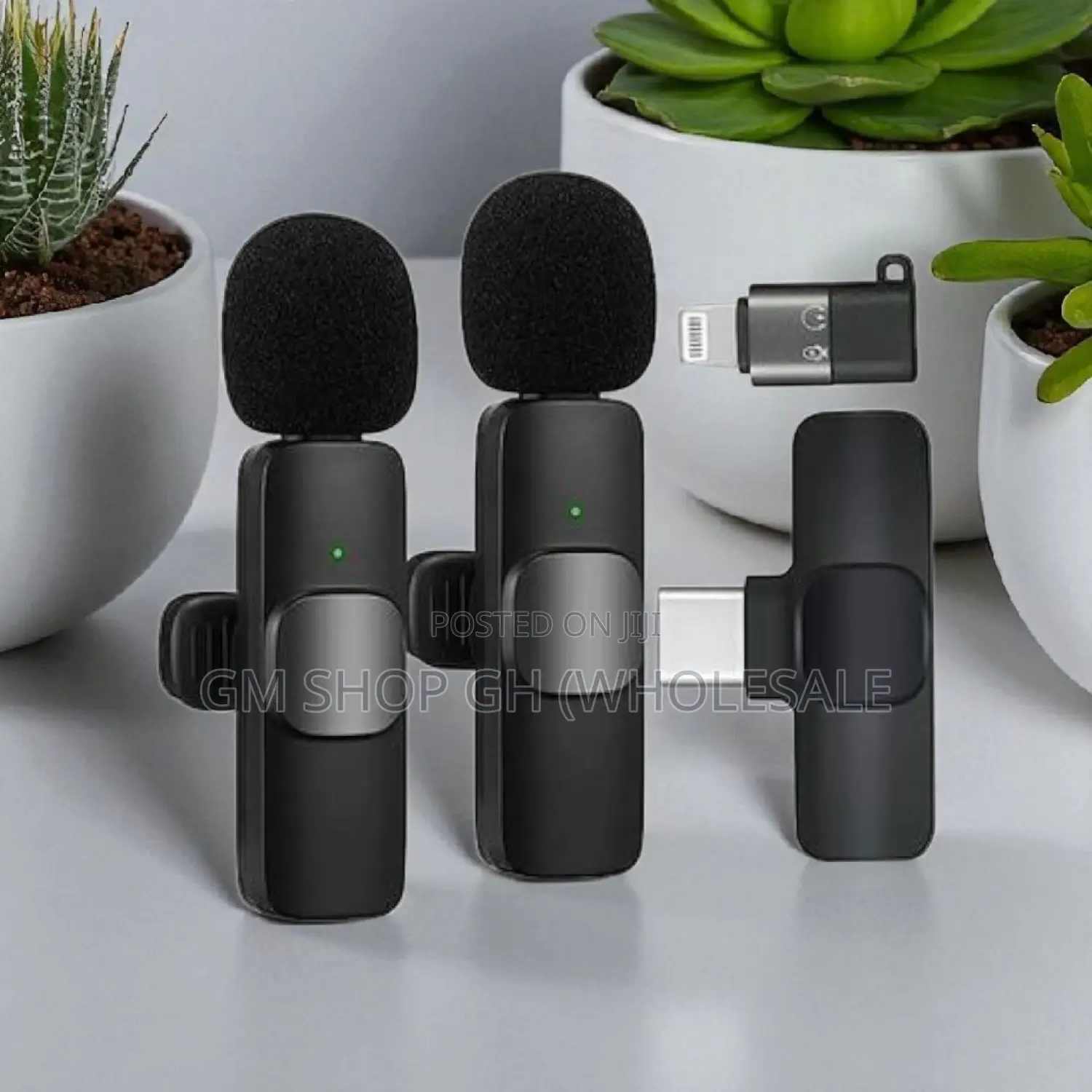 2 in 1 Wireless Microphone Noise Cancellation (643677)