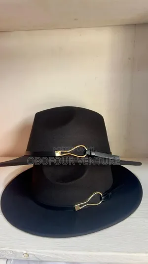 Angel Black Fedora Hat for Every Season and All Occasions Mm, M
