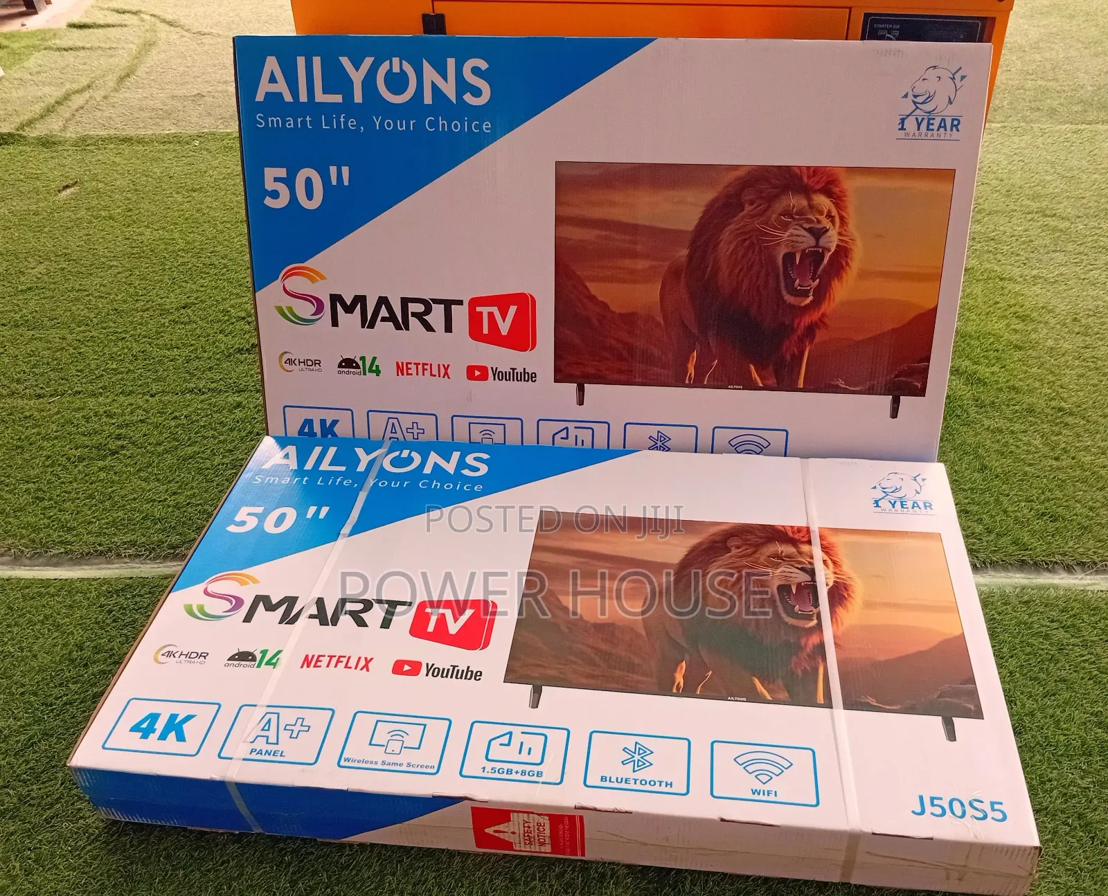 Adaptive Sound Smart Ailyons 50inches Tv Cool