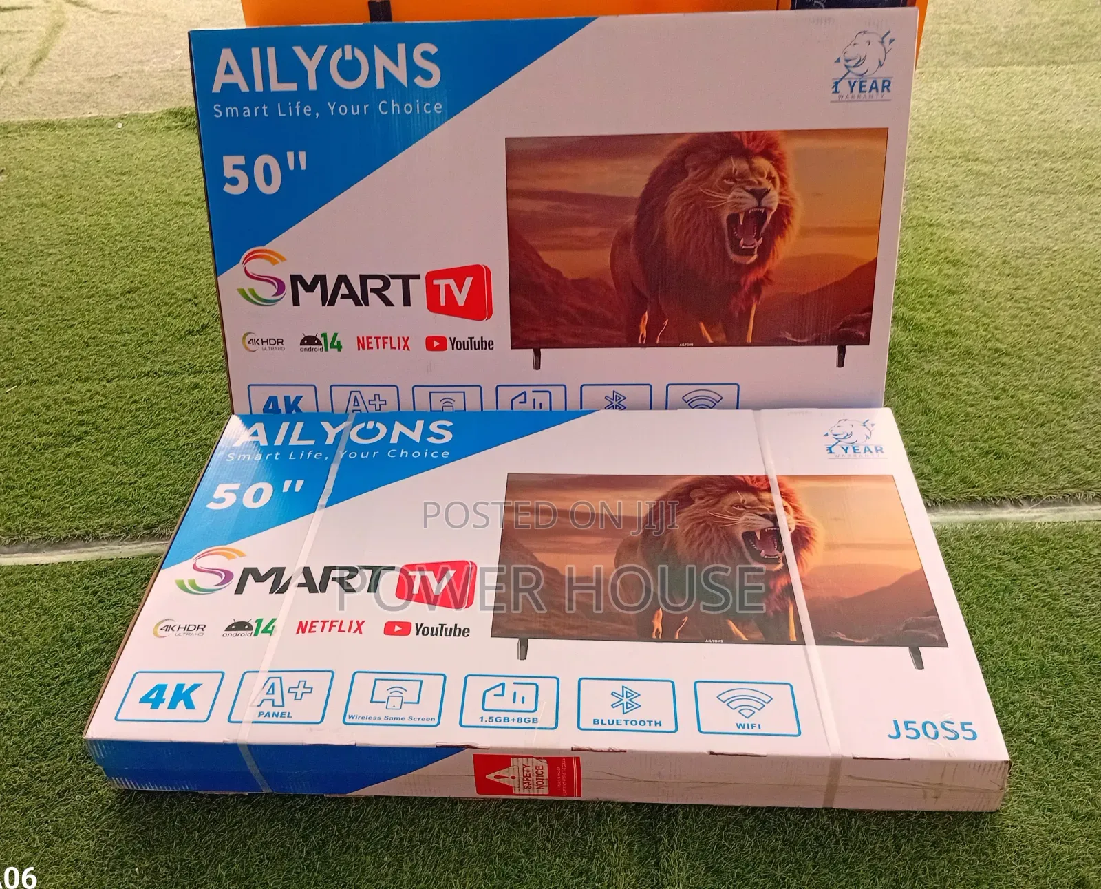 Quick Launch Ailyons 50inches Tv Cool