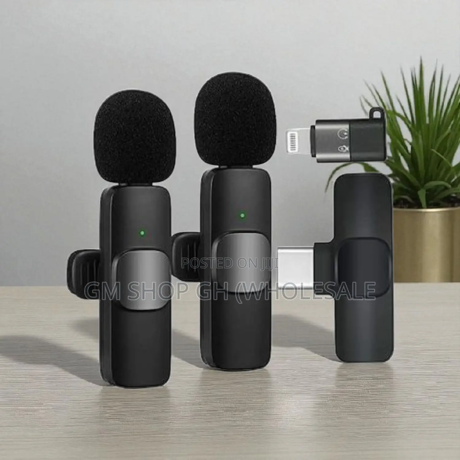 2 in 1 Wireless Microphone Noise Cancellation (643677)