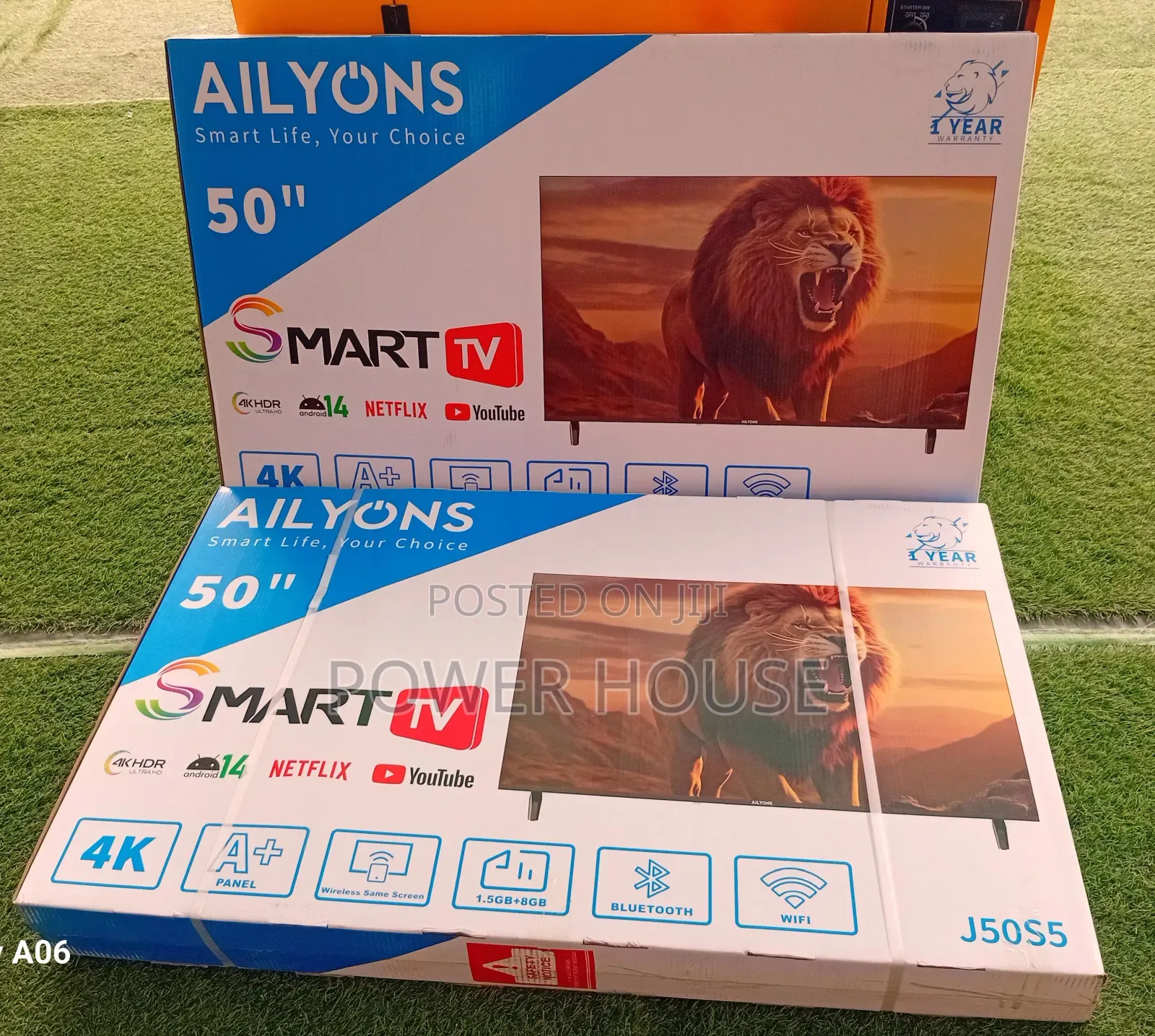 Smart Home Link Ailyons 50inches Tv Cool