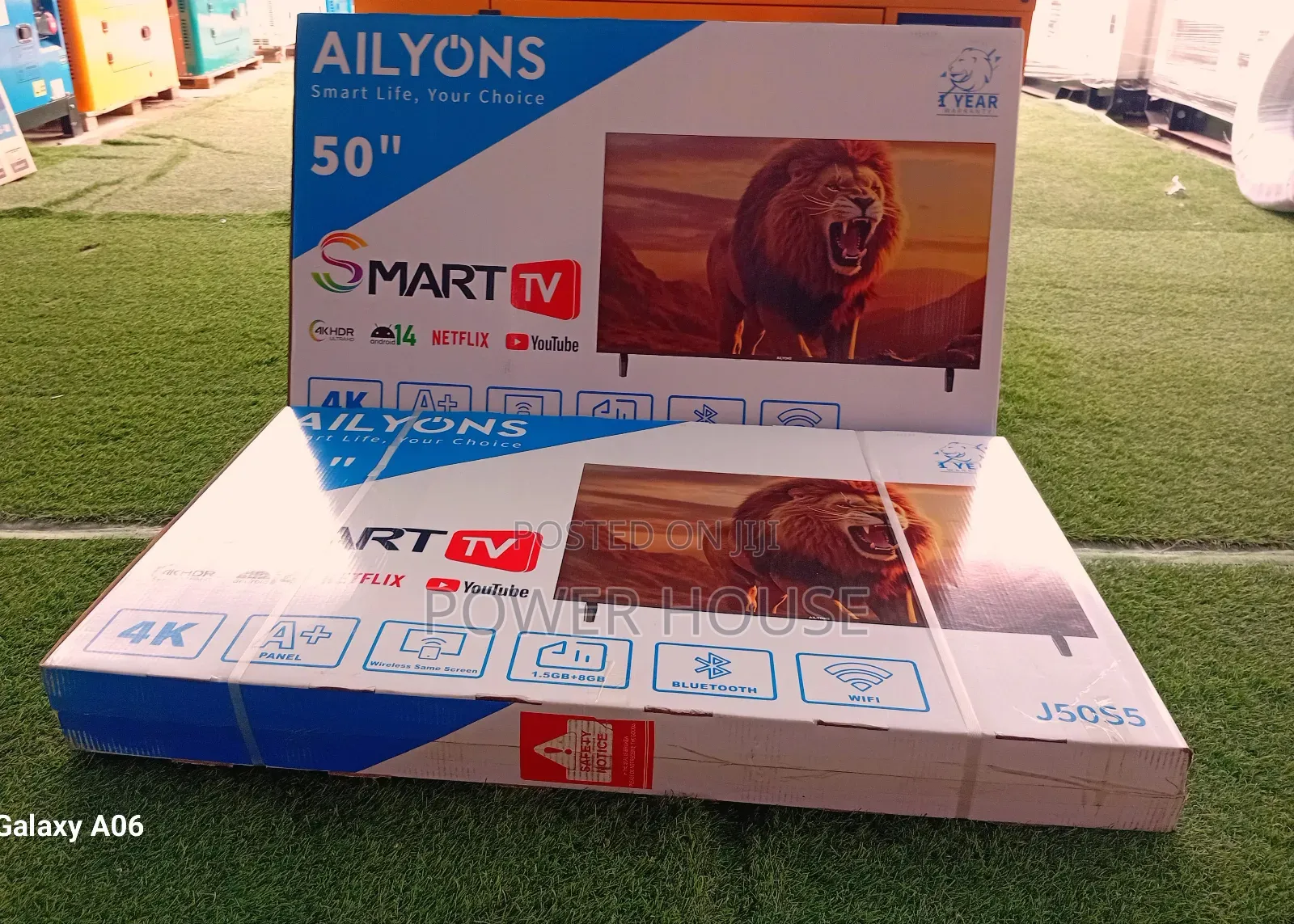 Easy Set-Up Smart Ailyons 50inches Tv Cool