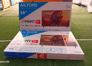 Easy Set-Up Smart Ailyons 50inches Tv Cool
