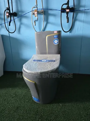 Floor Mounted Modern Wc With Hand Wash Basin