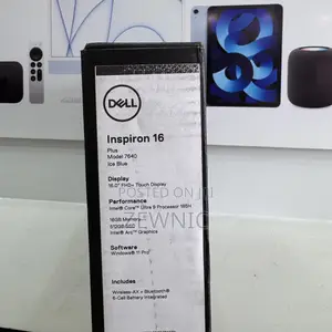 New Laptop Dell Inspiron 16 Plus 7640 16GB Intel Core Ultra 9 SSD 512GB