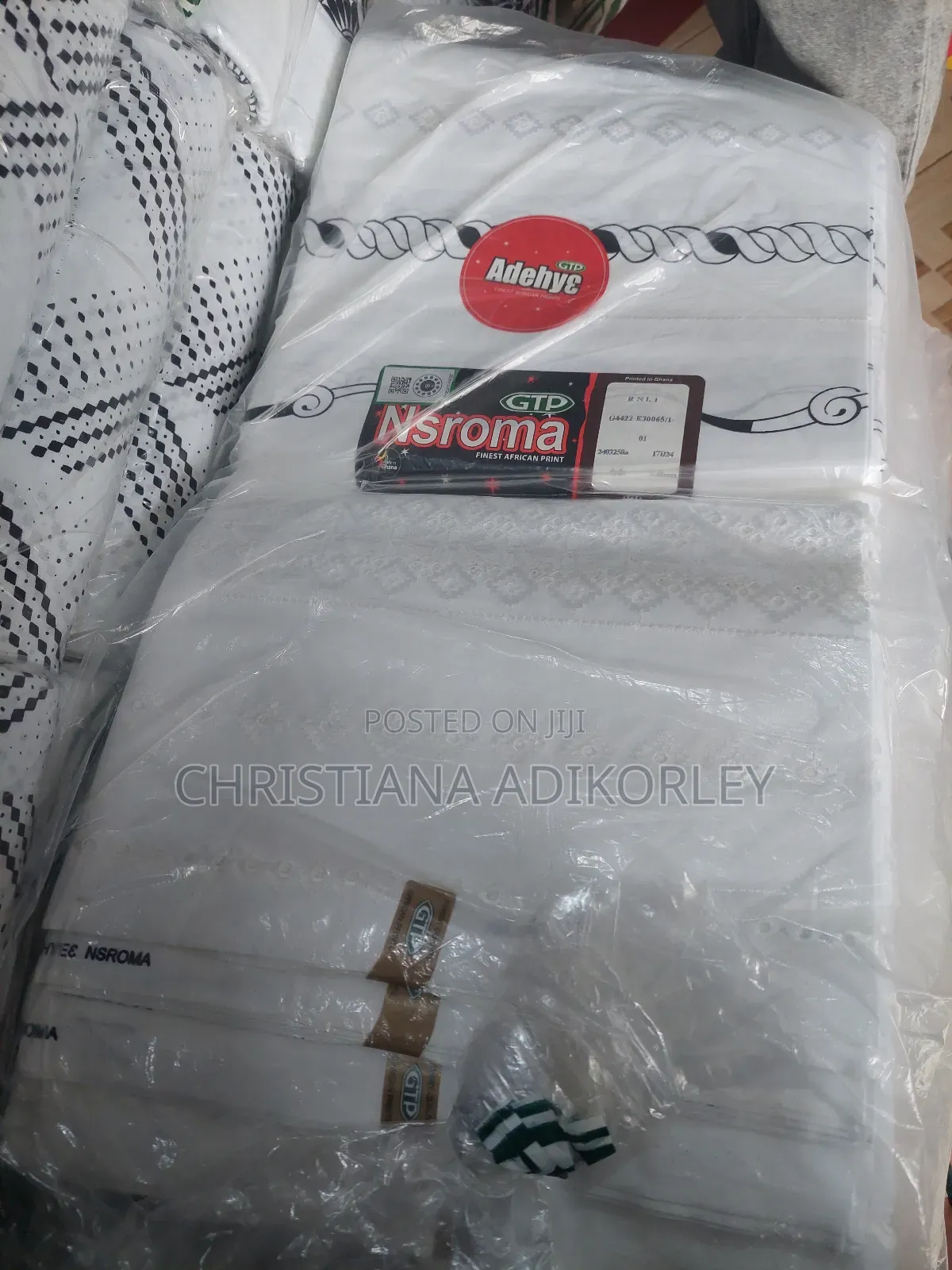 Lace Ankara Clothe