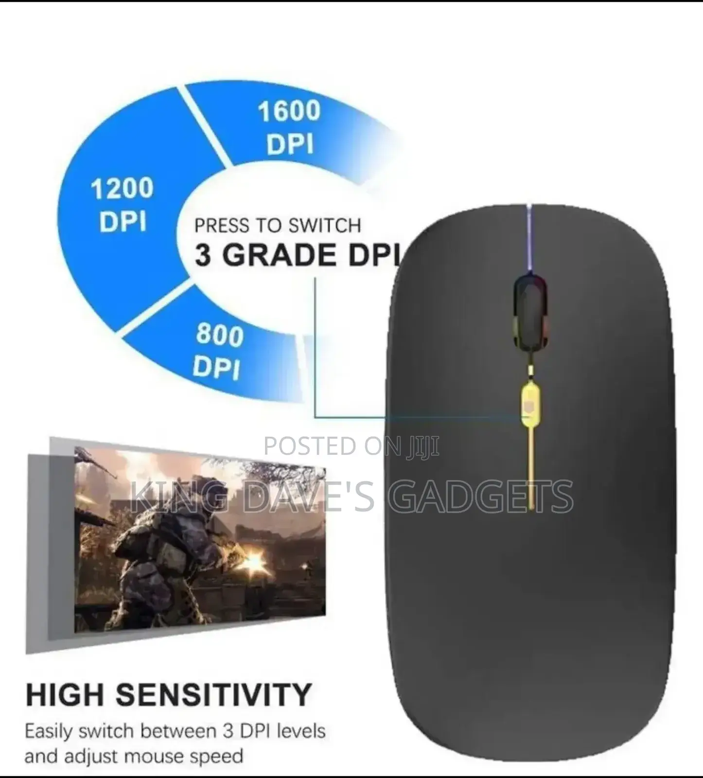 Hp Rechargeable Wireless Mouse