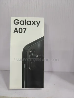 New Samsung Galaxy A07 4G 128 GB Black