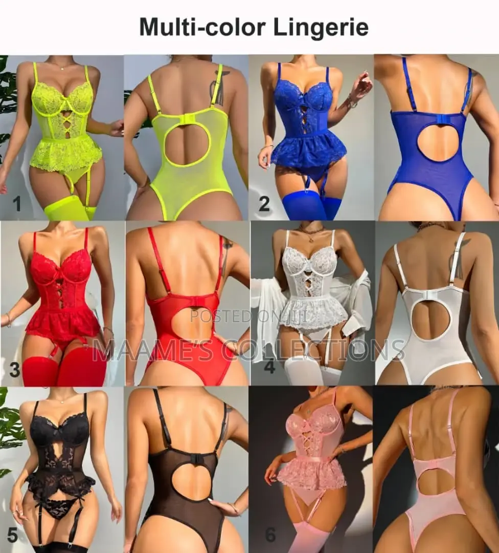 Women Lingerie Sexy Lace Bodysuit Babydoll Plus Stockings