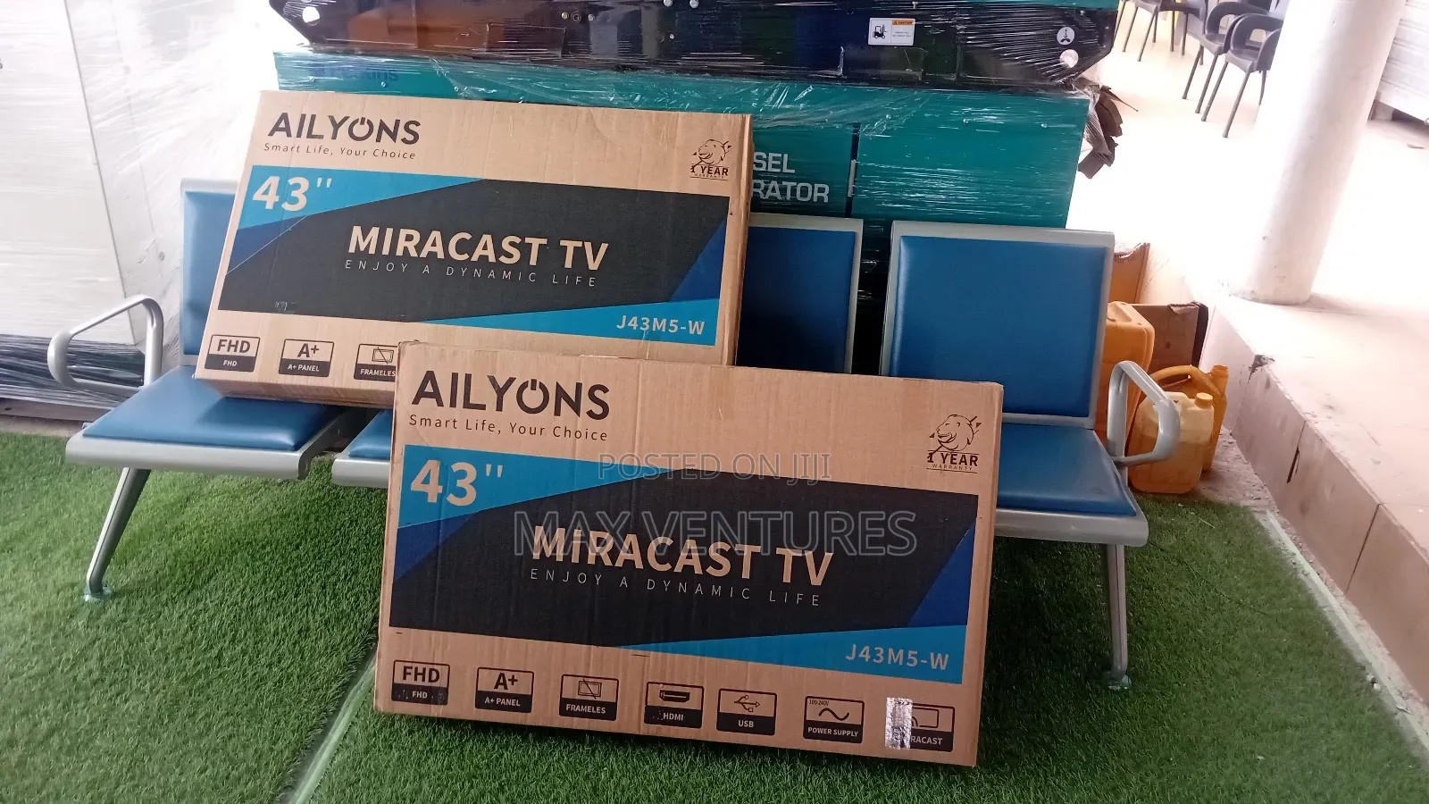 See What's Possible, Ailyons Miracast 43inches Tv