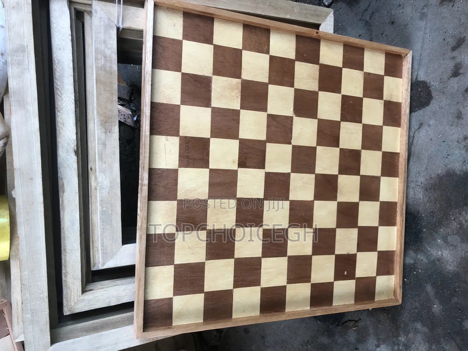 Wooden Draft(Checkers) Board