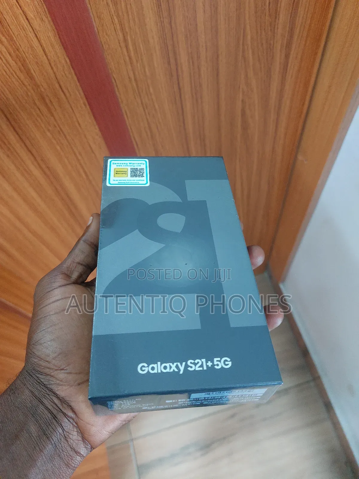 New Samsung Galaxy S21+ 5G 128 GB Black