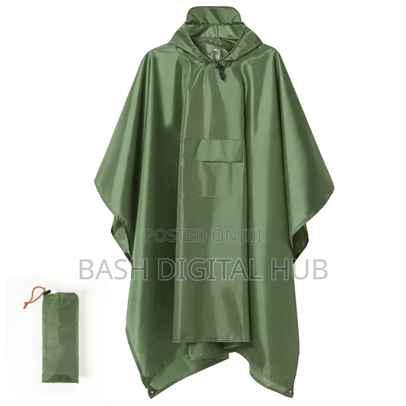 Three-in-one Poncho Raincoat.