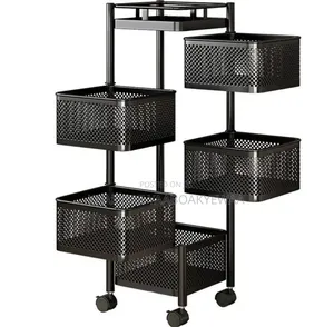 5 Tier Rotating Storage Rack