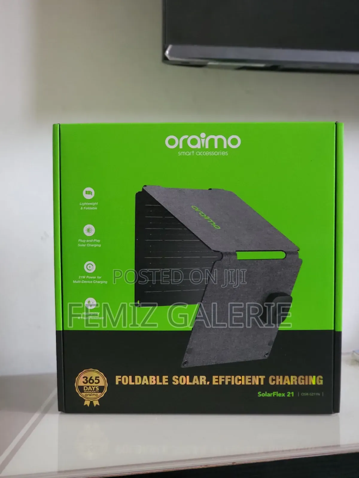 Oraimo Solarflex 21 21w Portable Solar Panel