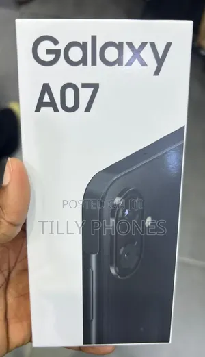 New Samsung Galaxy A07 4G 64 GB Black