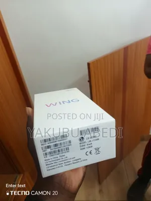 New LG Wing 5G 128 GB Black