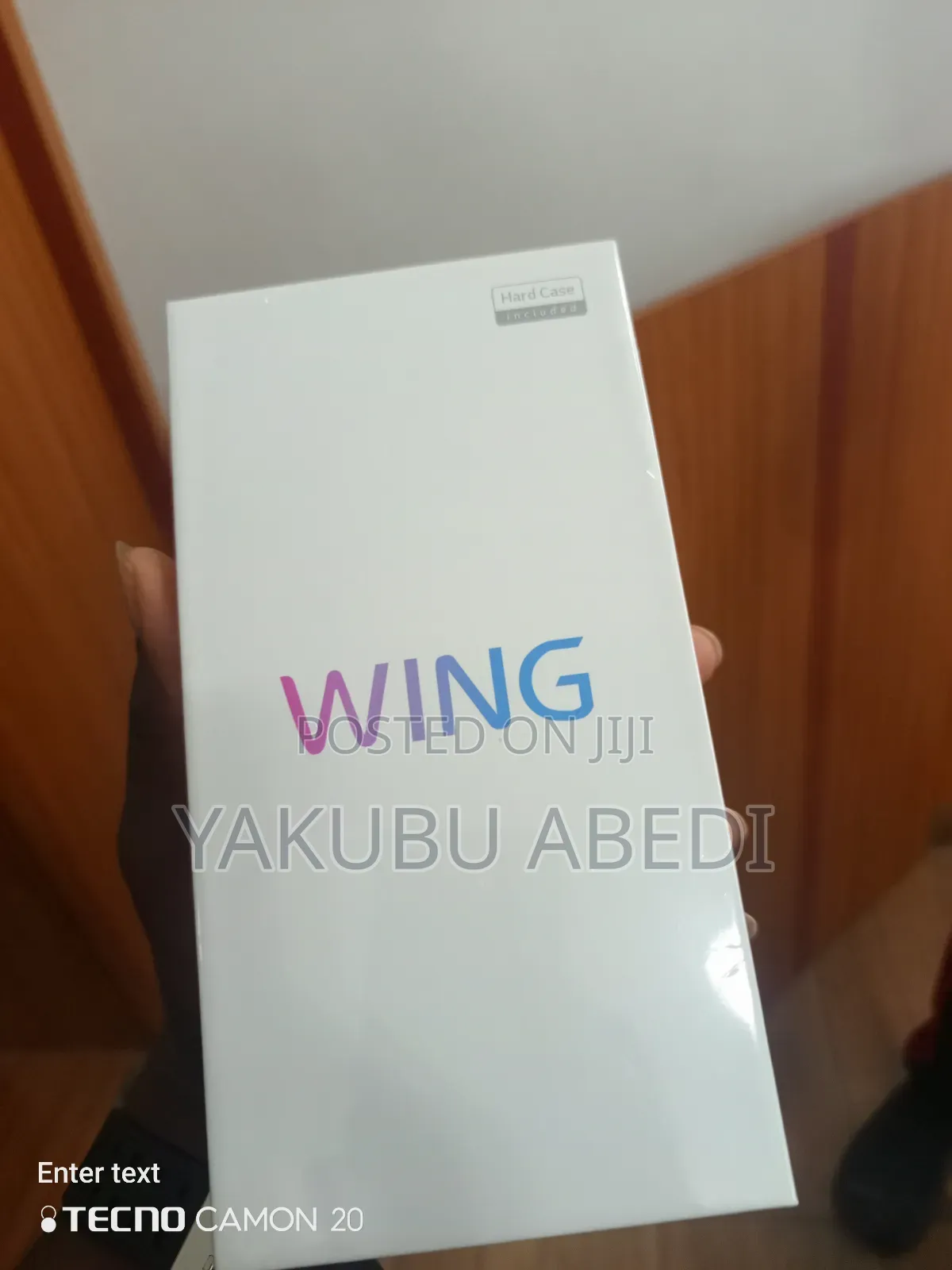 New LG Wing 5G 128 GB Black