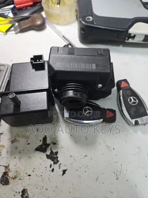 C300 Ecu +2keys Ignition Switch Steerlock Complete Immo Set