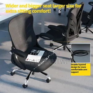 Foldable Ergonomic Office Chair From Holludle, Uk