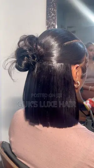 Straight Black Hair