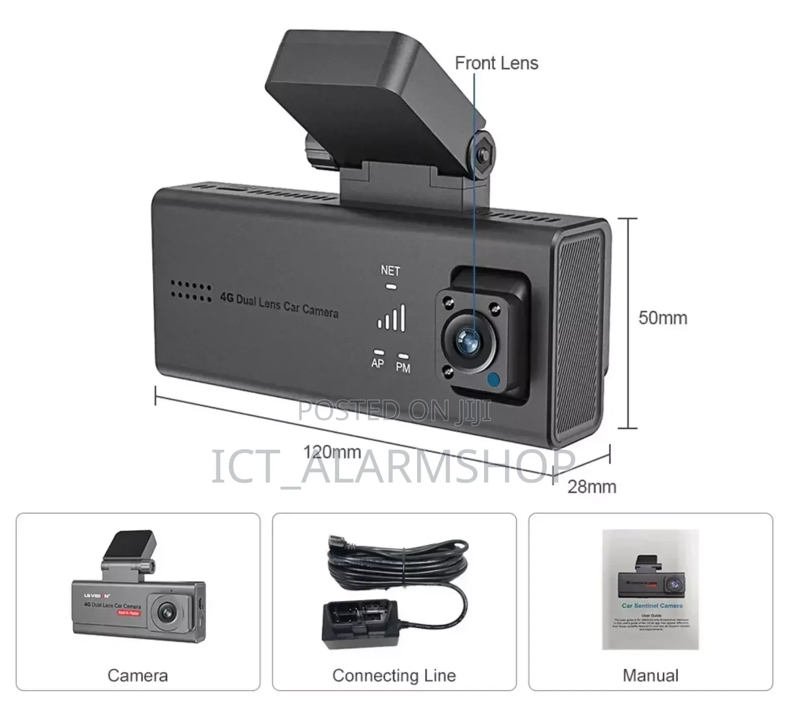 4g Sim Dashcam Camcorder Surveillance Camera