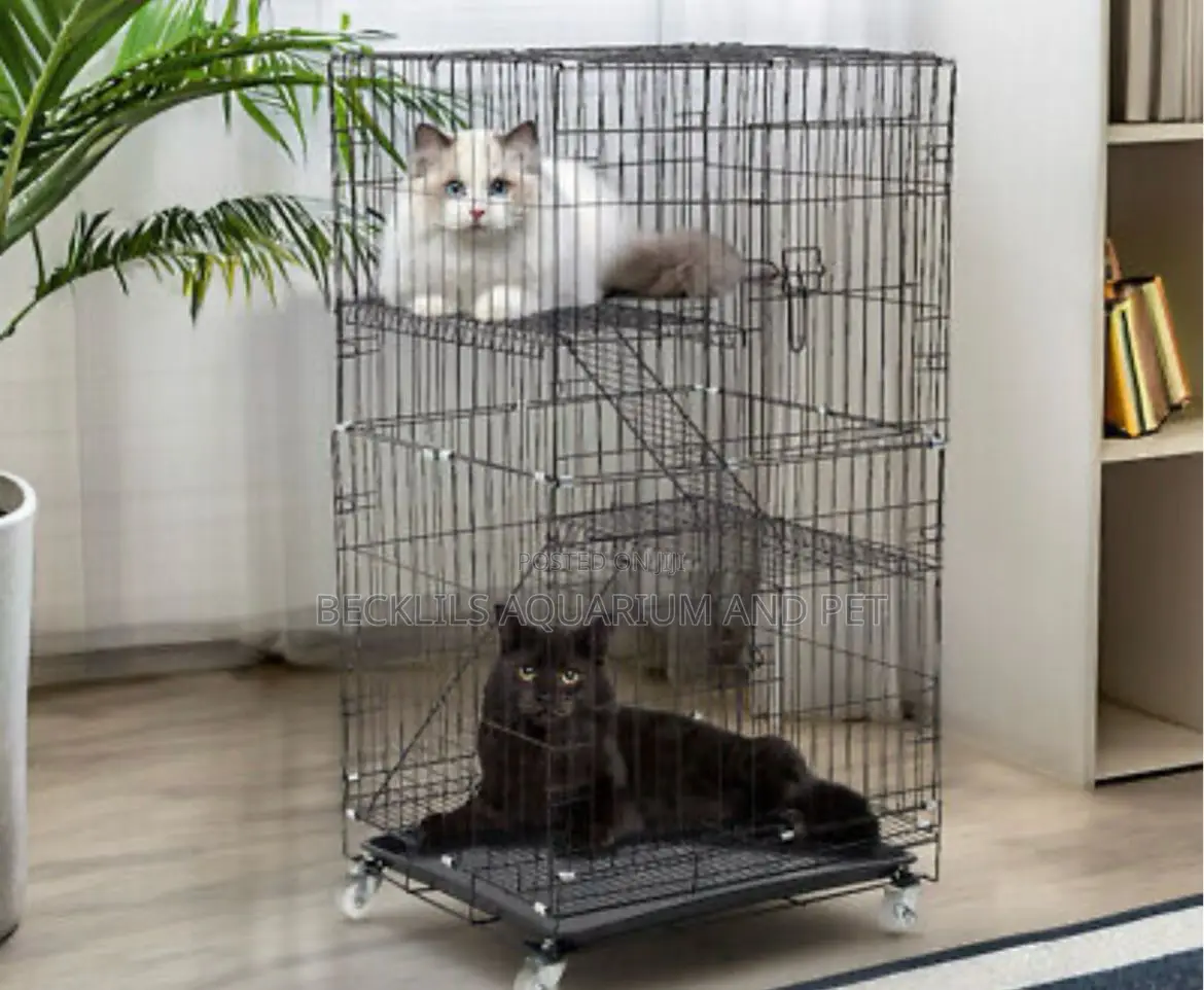 Double Decker Cat Cage