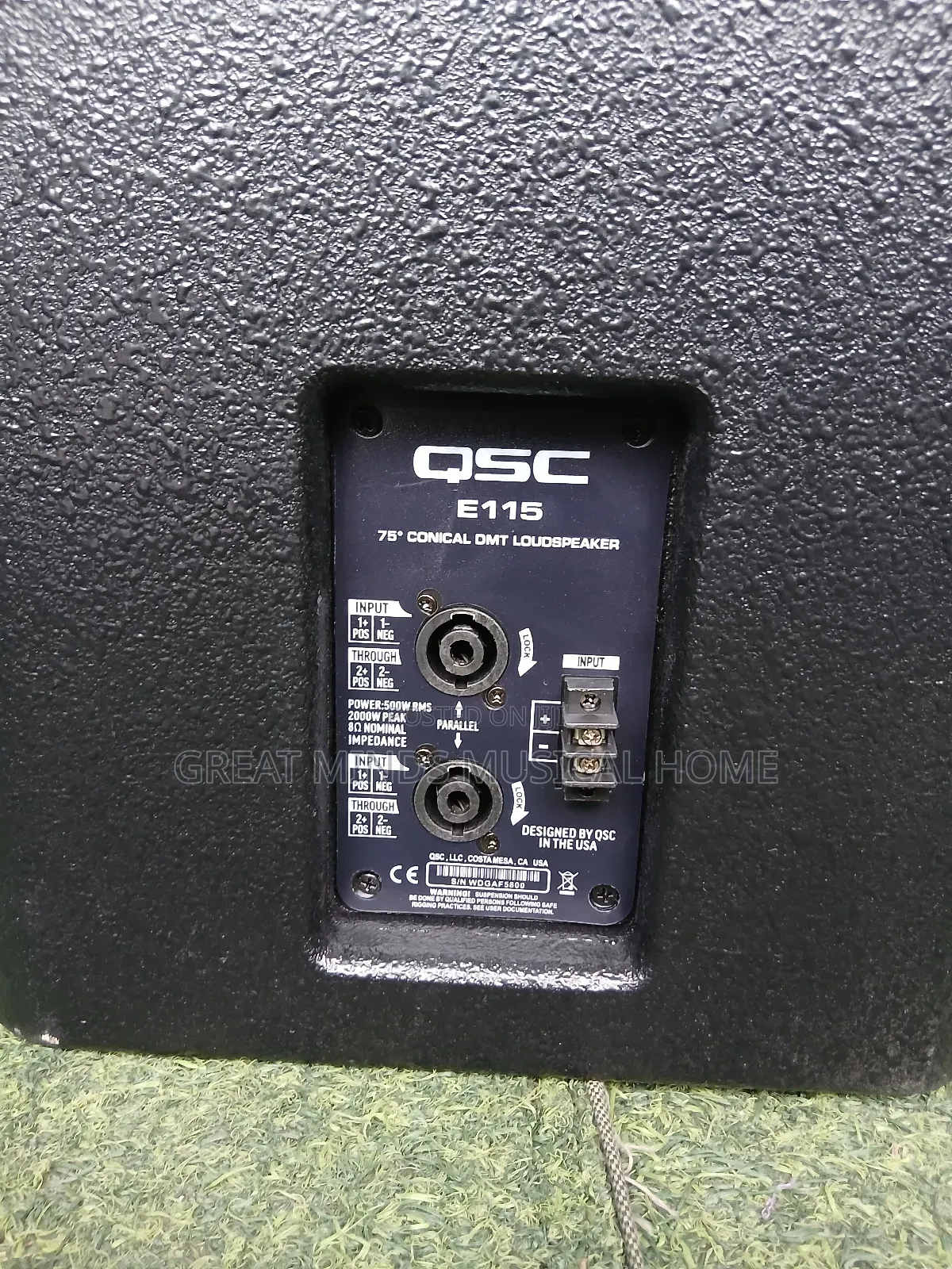 QSC E115 Quality Short Range Speakers (Pair?