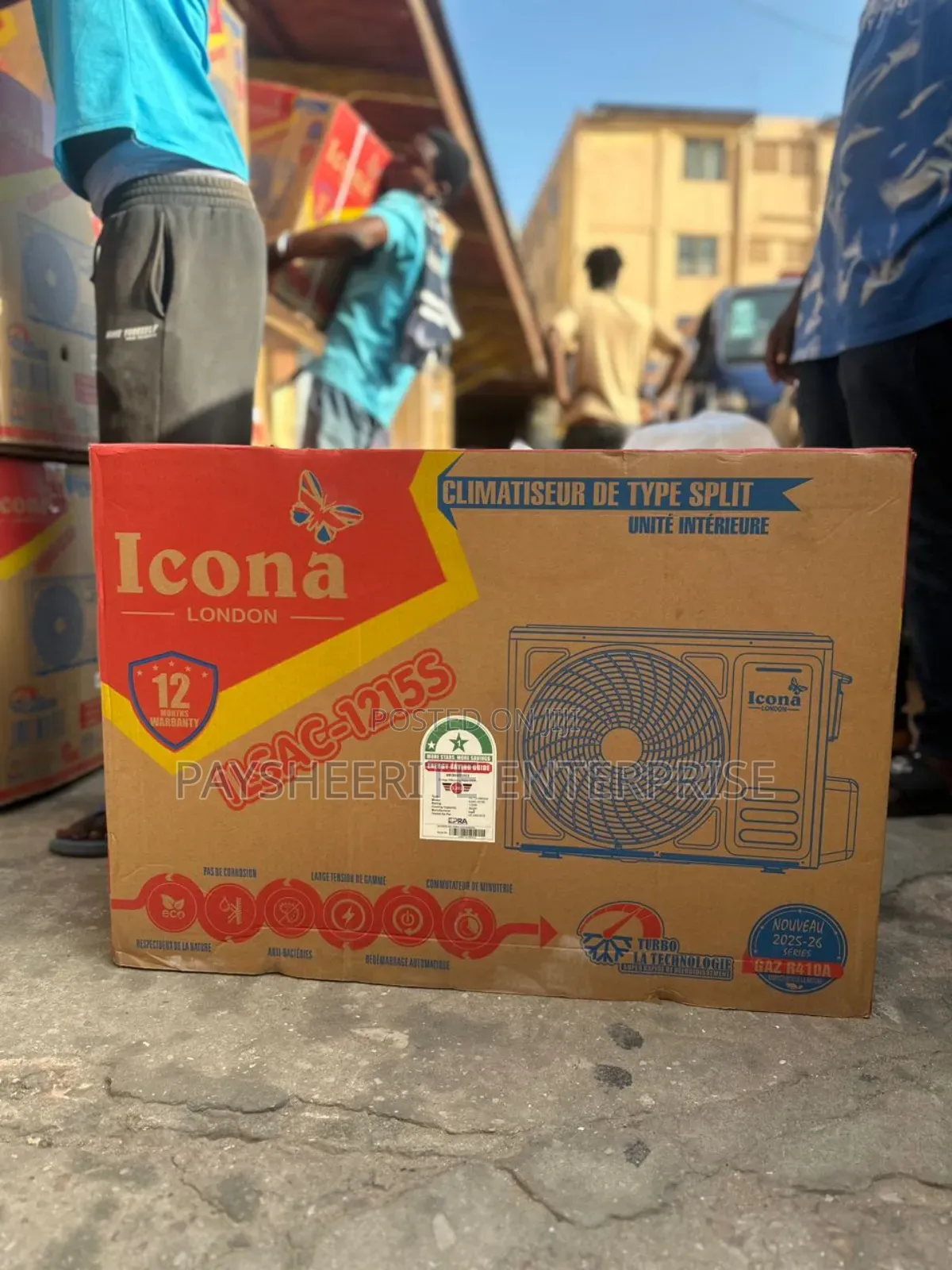 Icona Air Conditioner 1.5hp 2900gh