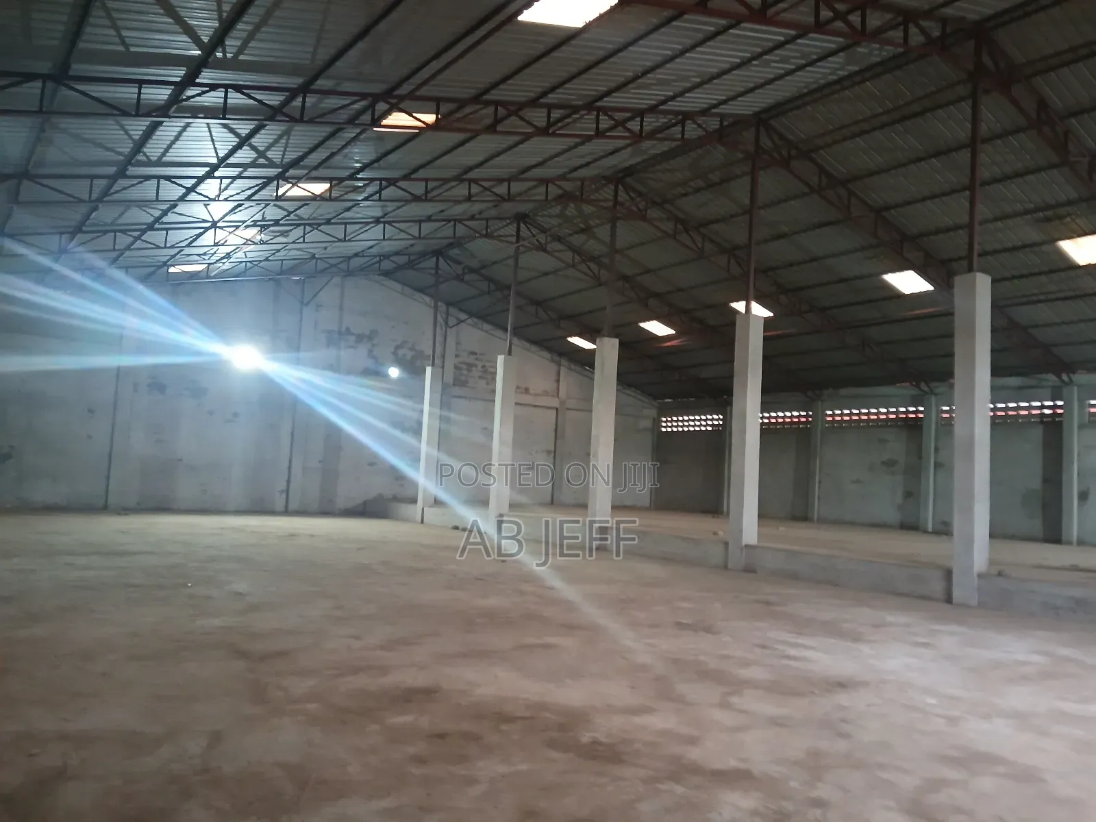 Warehouse at Nkransa Santasi Obuasi Road Kumasi