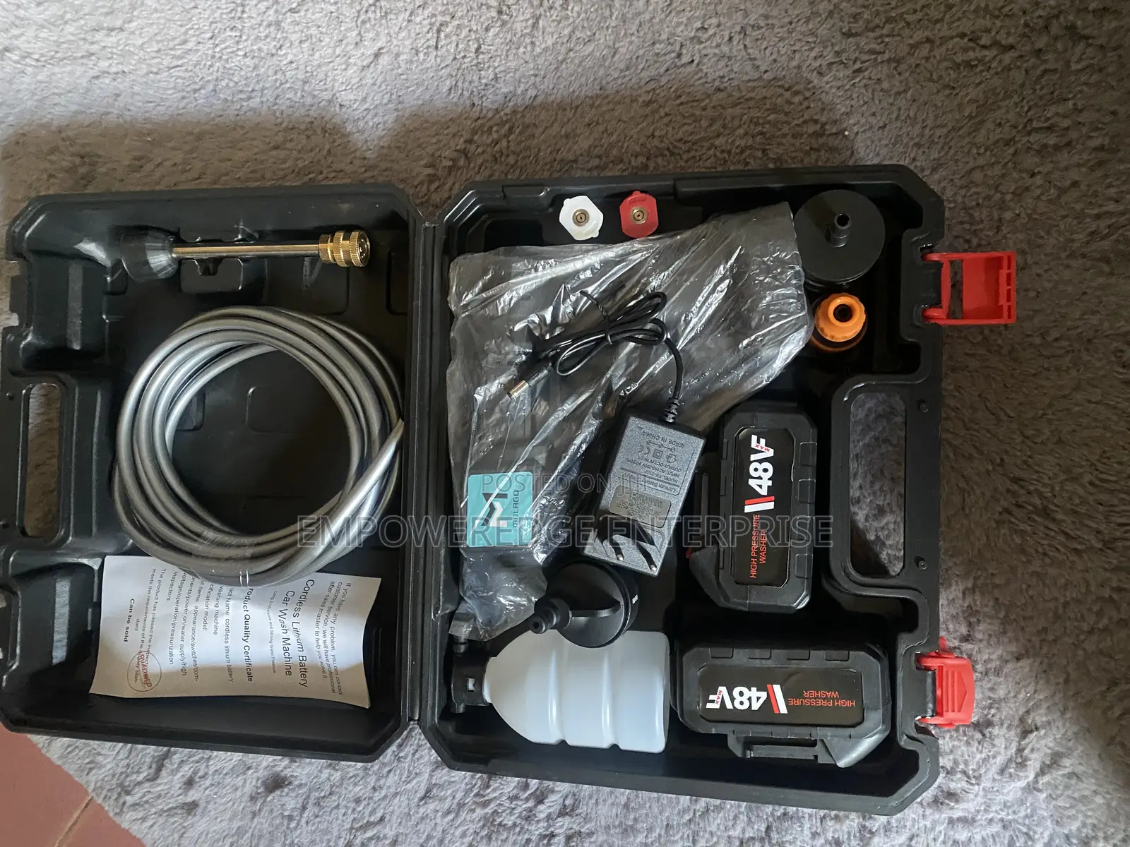 Pressure Washer With 2pcs 48v Battery