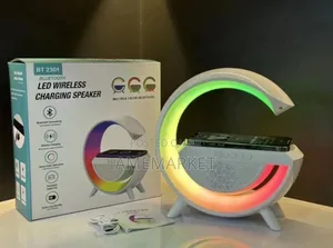 RGB Wireless Led Phone Charger Bluetooth Speaker