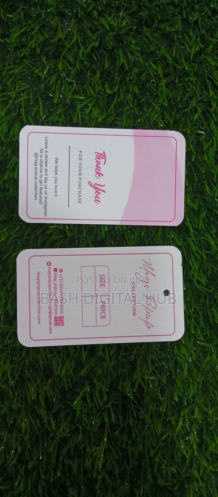 Paper Clothes Hangtag