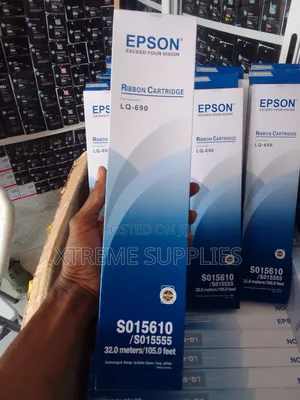Epson Lq-690 Genuine Ribbon Cartridge