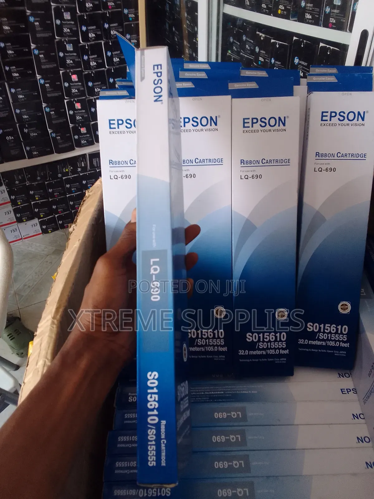 Epson Lq-690 Genuine Ribbon Cartridge