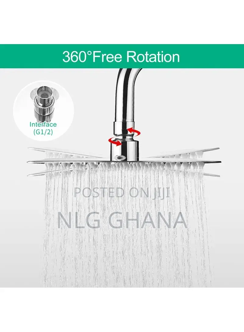 8" Stainless Steel Bathroom Shower Head. Tvx13315